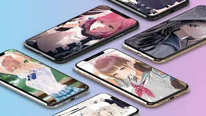 My Anime Girls Wallpapers 4K Screenshot 1