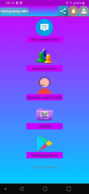 Chat Jovenes 4 Bis Screenshot 1