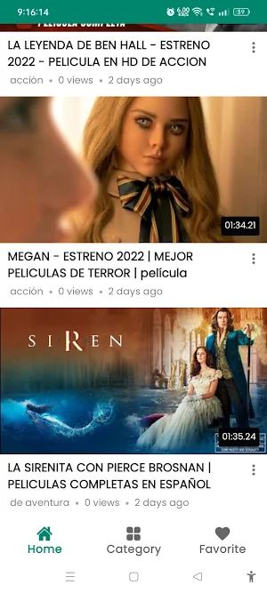 pelicula completa en español Screenshot 0