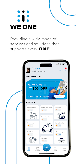 We One Services Screenshot 0