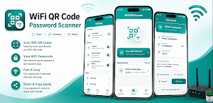 WiFi QR Password Scanner Screenshot 0