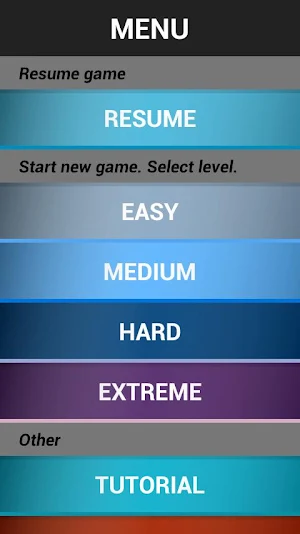 Sudoku Screenshot 1