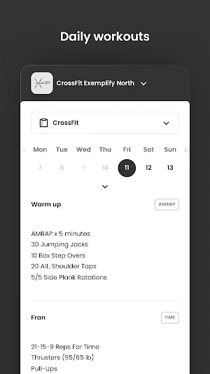 CrossFit Exemplify North Screenshot 3