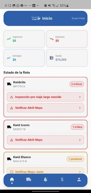 SmartFleet Screenshot 1