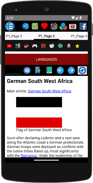 History of Namibia Screenshot 3