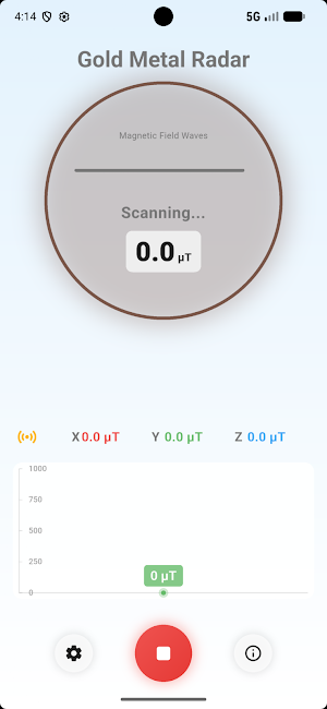 Gold Metal Radar Screenshot 1