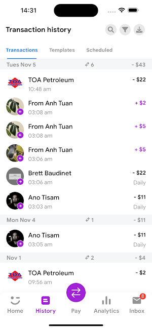 Smartie: The smart way to pay Screenshot 1