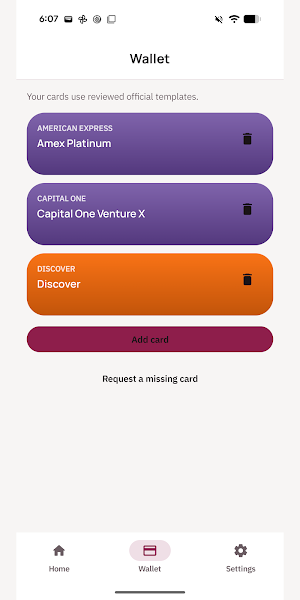 CardWise Screenshot 1