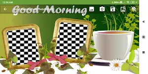 Good Morning Photo Frames Screenshot 2