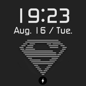 Super Digital Watch Face Screenshot 3