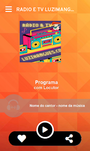 Rádio & TV LUZIMANGUES.COM Screenshot 1
