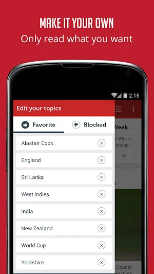 Cricket News and Scores Screenshot 1