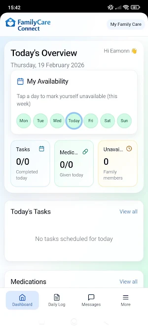 FamilyCare Connect Screenshot 1