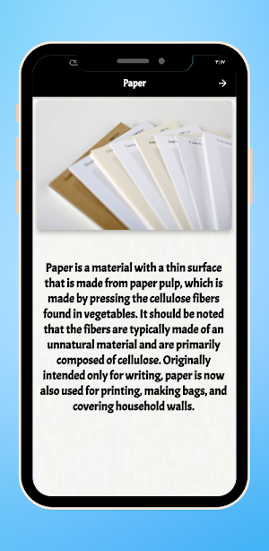 kinds of paper Screenshot 3