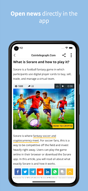 Play to Earn & Metaverse News Screenshot 1