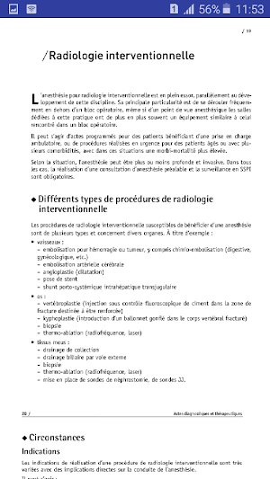 Procédure Anesthésies Screenshot 0