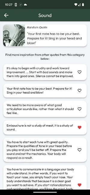 Arnold Jacobs Pedagogy App Screenshot 3