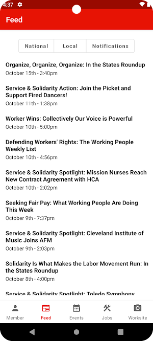 IBEW 129 Screenshot 1