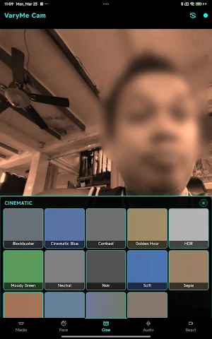 VaryMe Cam: Live Face Filters Screenshot 1