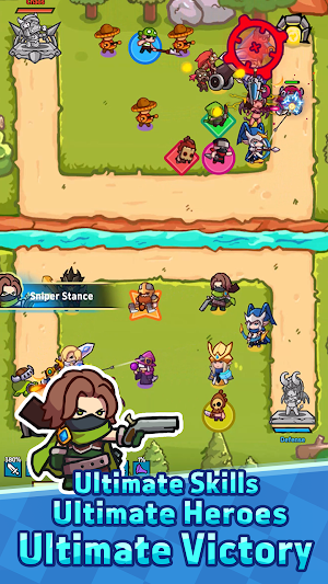 Chaos Defense Merge Battle Screenshot 1