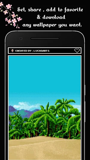 Pixelwave Wallpapers 🌊(Live Walls & Pixel Editor) Screenshot 1