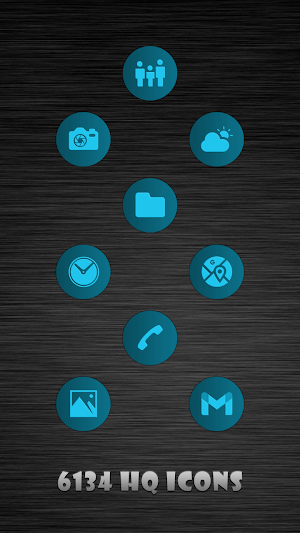 Gems Blue Icons Screenshot 3