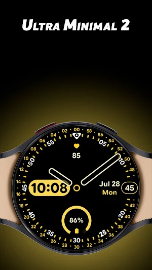 Ultra Minimal 2 - Watch face Screenshot 0