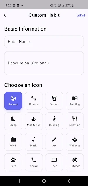 Habit Tracker Screenshot 2