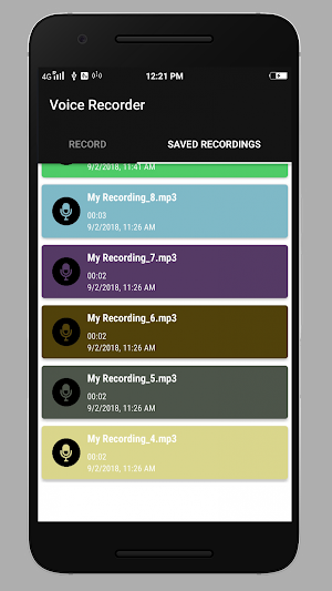 Smart Voice Recorder Screenshot 1