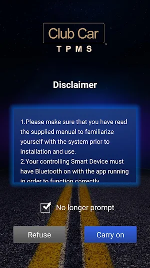 Club Car TPMS Screenshot 0