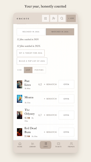 encore. Screenshot 3