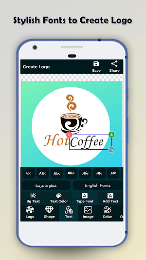 Logo Maker - 3D Logo designer , Logo Creator Screenshot 1