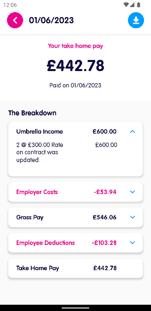 PayStream Umbrella Screenshot 1