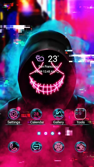 Mysterious Hoody - Wallpaper Screenshot 1