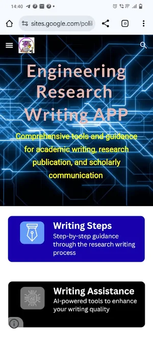 Eng Research Writing APP Screenshot 0