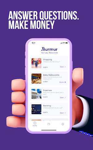 Murmur Surveys | Answer, Earn Screenshot 2