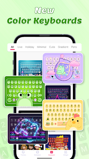 Themes – Wallpaper, Keyboard Screenshot 2