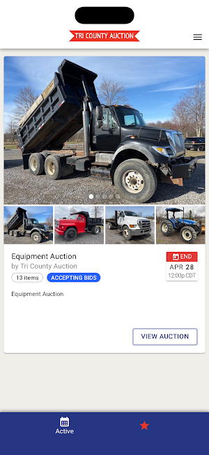 Tri County Auction Screenshot 0