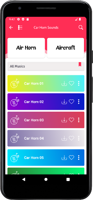 Car Horn Sounds Screenshot 1