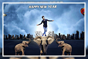 Happy New Year Photo Frame 2018 Screenshot 1