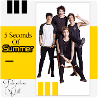 Take pictures With 5 Seconds Of Summer