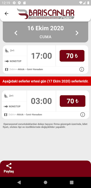 Barış Canlar Turizm Screenshot 0