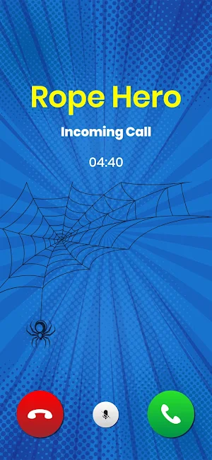 Rope Hero: Call Chat Superhero Screenshot 2
