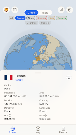 Exploris: Geography Screenshot 1