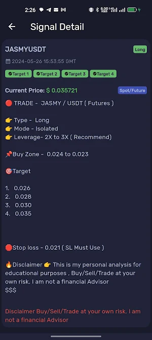 Crypto Signals Pro Screenshot 3