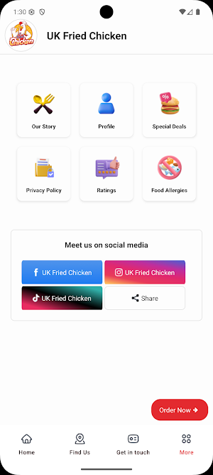 UK Fried Chicken Screenshot 3