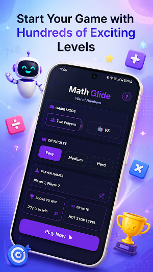 Math Glide Screenshot 0