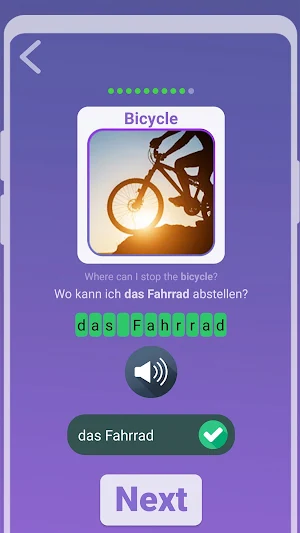 German in 30 days - Learn 600 important words A1-2 Screenshot 3