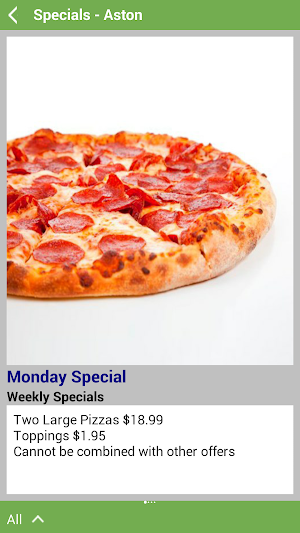 Aston Pizza Company Screenshot 3