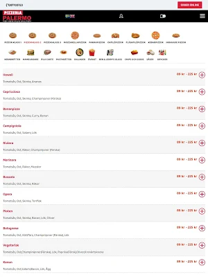 Palermo Pizzeria Screenshot 2